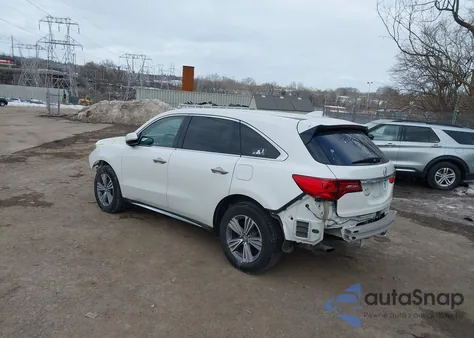 2020 Acura Mdx Standard из США, поврежденный, VIN 5J8YD4H32LL008487